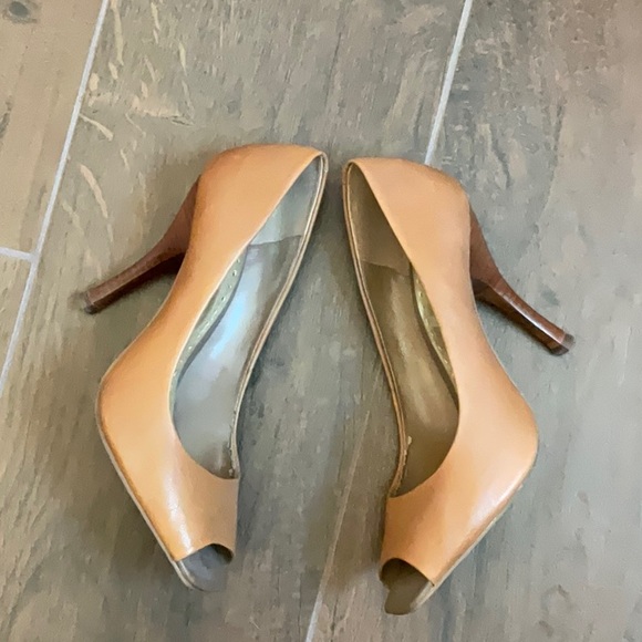 BCBGirls Peep Toe Heels - Picture 3 of 5